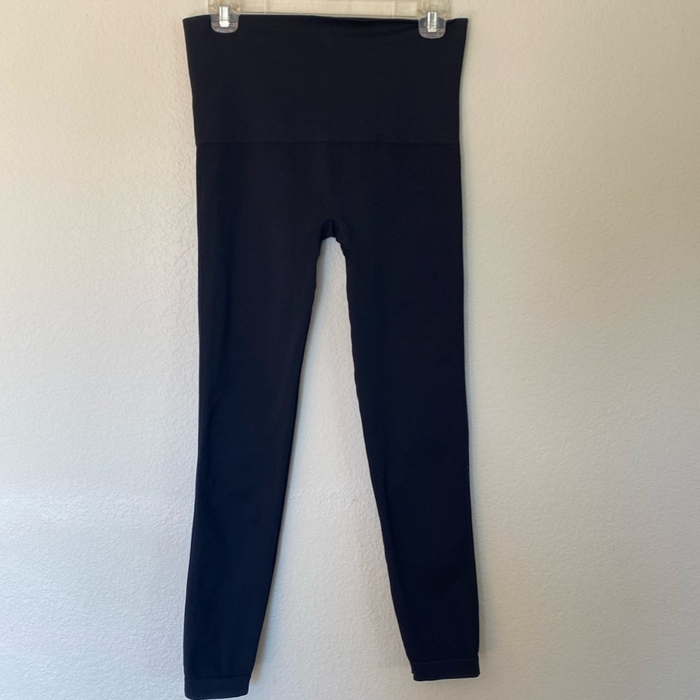 Spanx look at me now high rise leggings women’s extra large black EUC